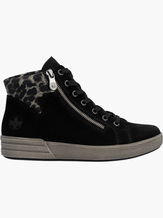 Rieker Damen Sneaker High Schwarz 142057 1