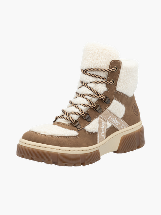Rieker Damen Schnürstiefel Braun 136647 2