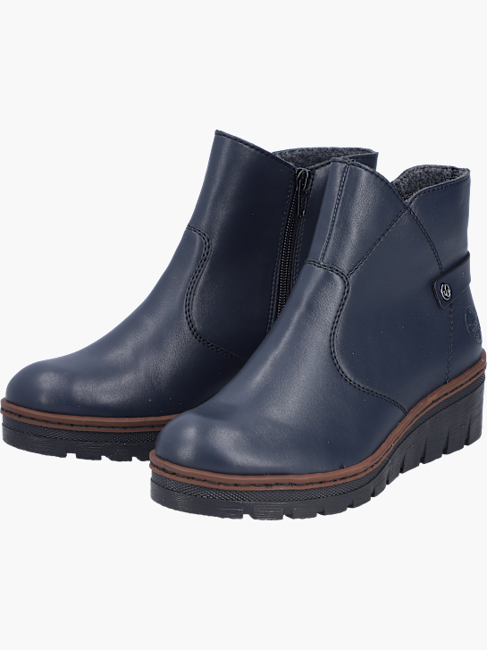 Rieker Damen Stiefeletten Blau 142066 2