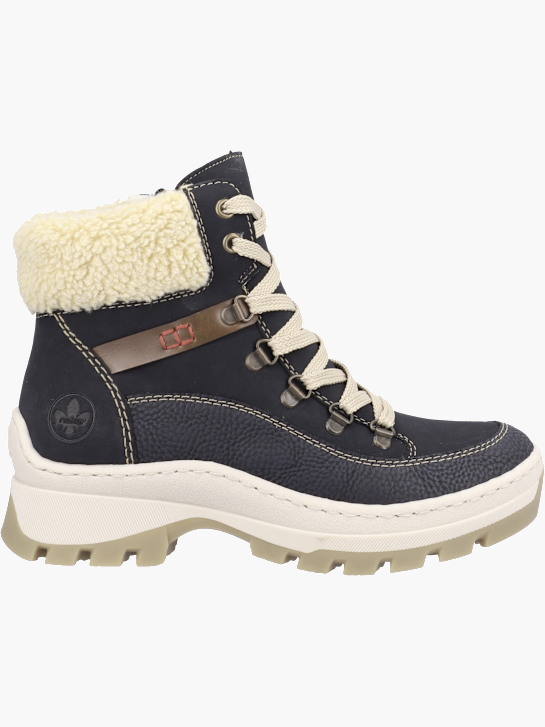 Rieker Damen Schnürstiefel Blau 142067 1