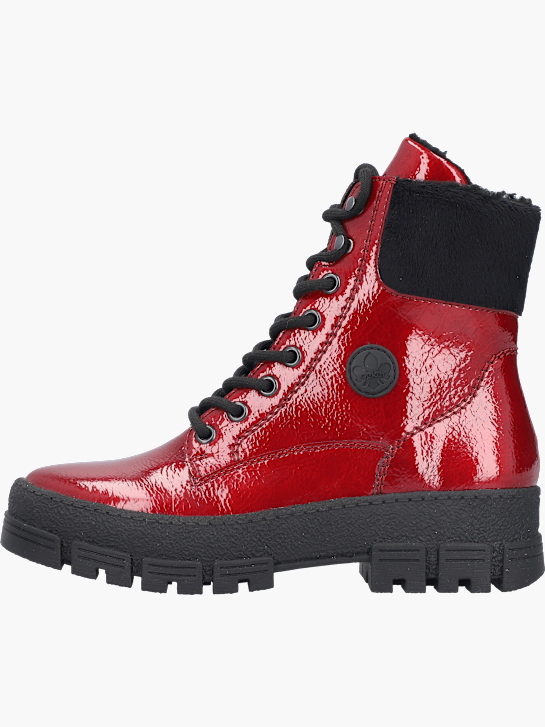 Rieker Damen Biker Boots Rot 142071 2