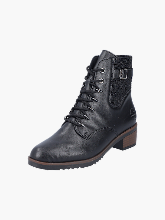 Rieker Damen Stiefeletten Schwarz 136653 2