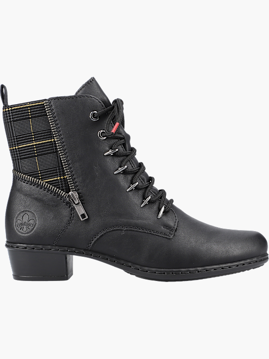 Rieker Damen Stiefeletten Schwarz 142074 1