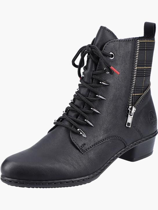 Rieker Damen Stiefeletten Schwarz 142074 2