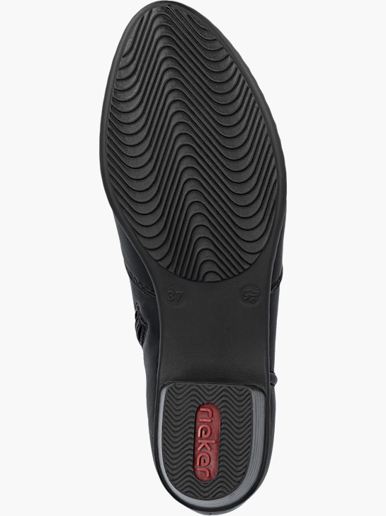 Rieker Damen Stiefeletten Schwarz 142075 4