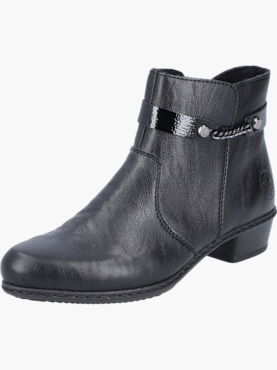 Rieker Damen Stiefeletten Schwarz 142077 2