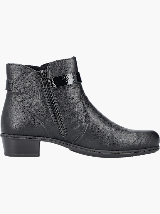 Rieker Damen Stiefeletten Schwarz 142077 3