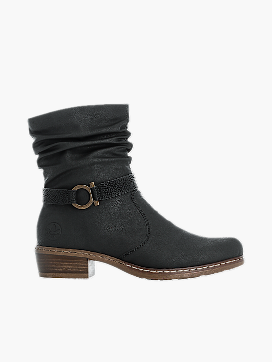 Rieker Damen Stiefeletten Schwarz 136661 1