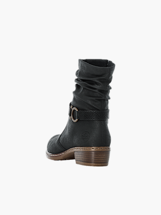 Rieker Damen Stiefeletten Schwarz 136661 3