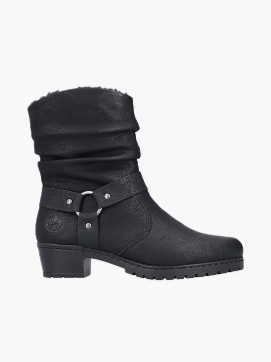 Rieker Damen Stiefeletten Schwarz 136667 1