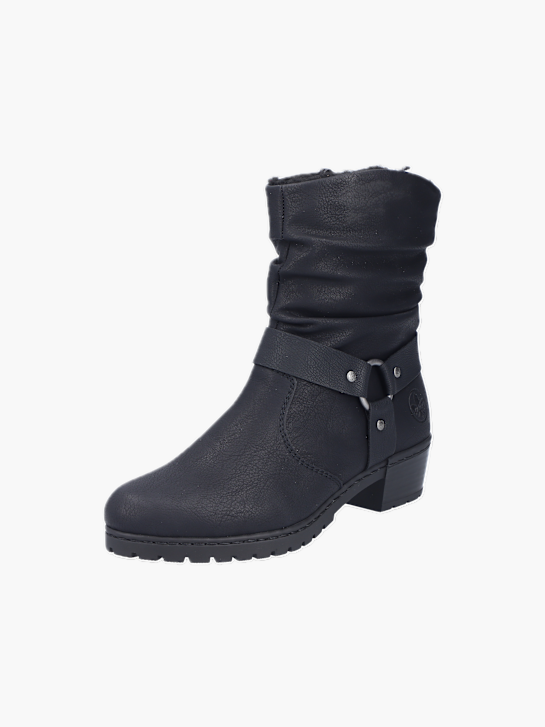 Rieker Damen Stiefeletten Schwarz 136667 2