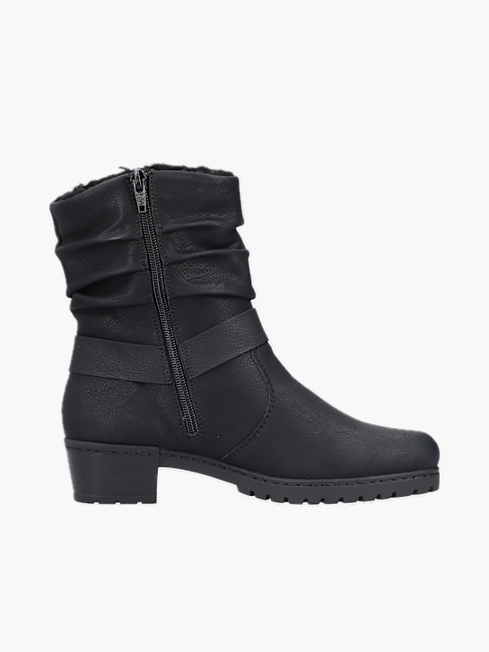 Rieker Damen Stiefeletten Schwarz 136667 3
