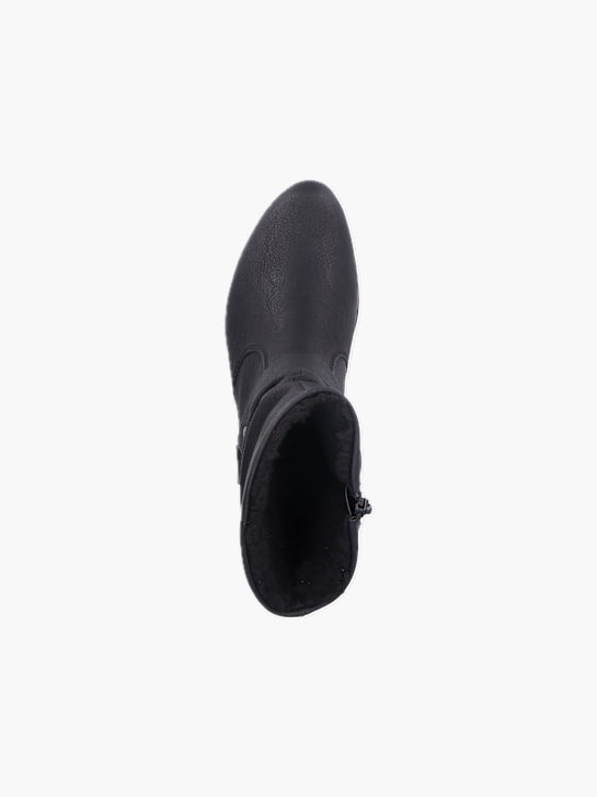 Rieker Damen Stiefeletten Schwarz 136667 4