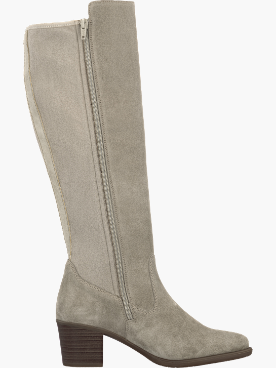 Rieker Damen Hochschaftstiefel Beige 142081 4