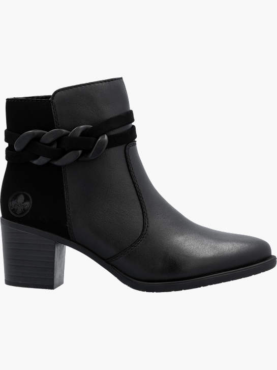 Rieker Damen Stiefeletten Schwarz 142082 1