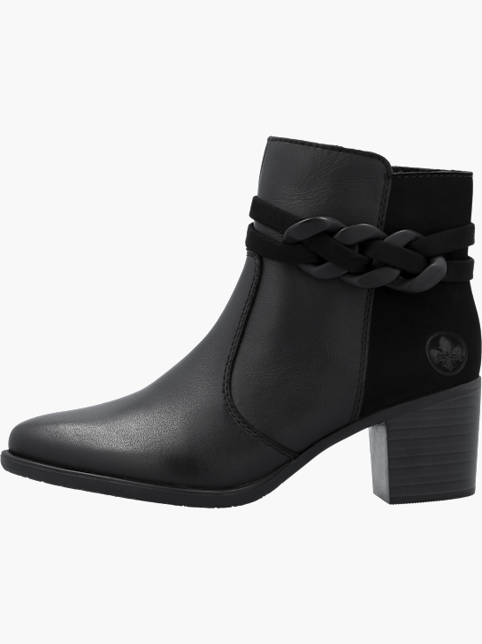 Rieker Damen Stiefeletten Schwarz 142082 2