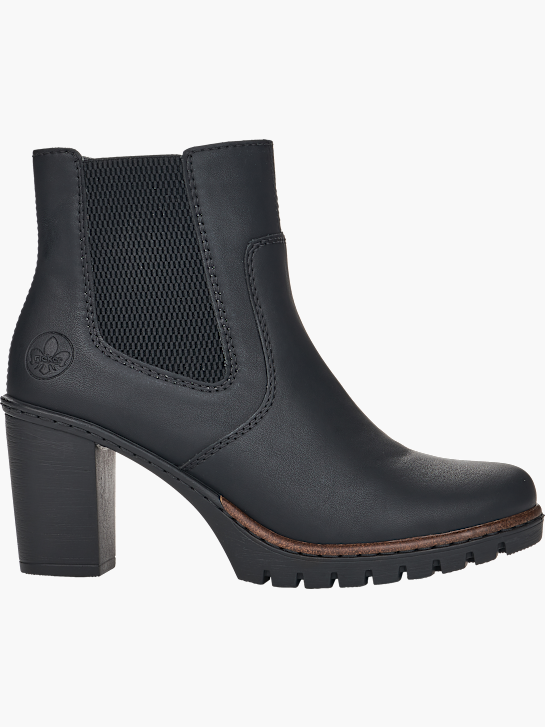 Rieker Damen Stiefeletten Schwarz 142086 1