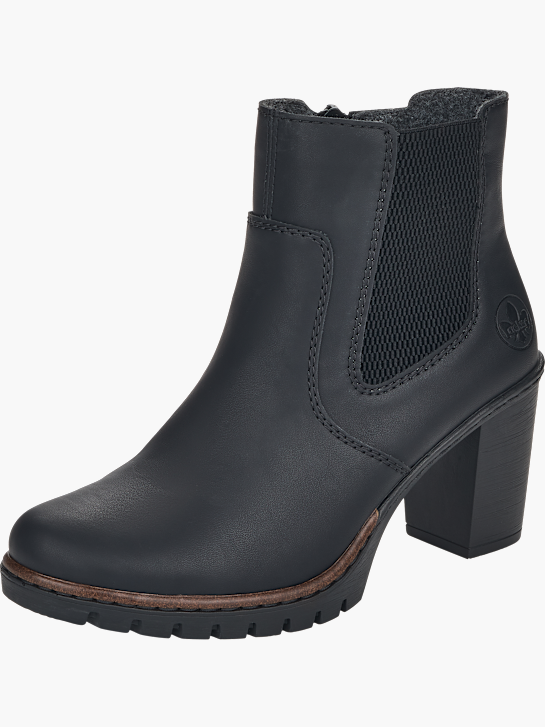 Rieker Damen Stiefeletten Schwarz 142086 2