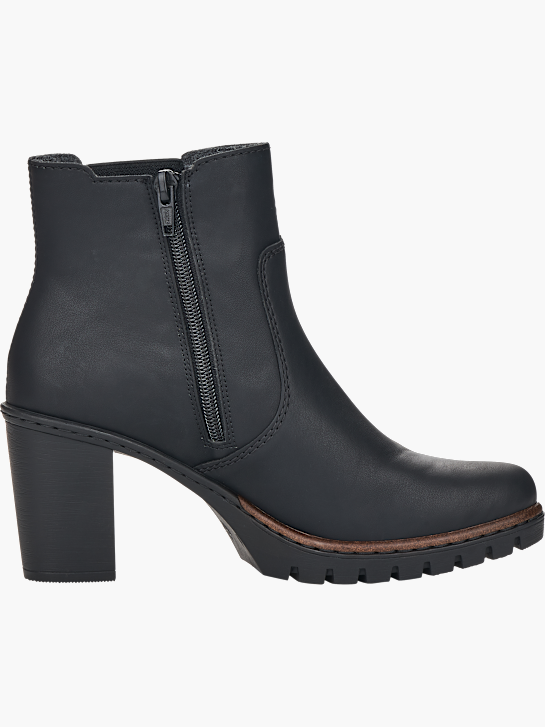 Rieker Damen Stiefeletten Schwarz 142086 3