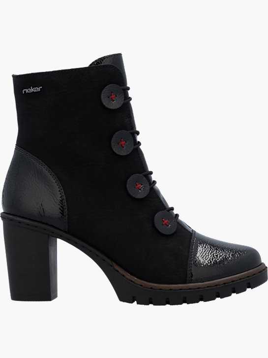 Rieker Damen Stiefeletten Schwarz 142087 1