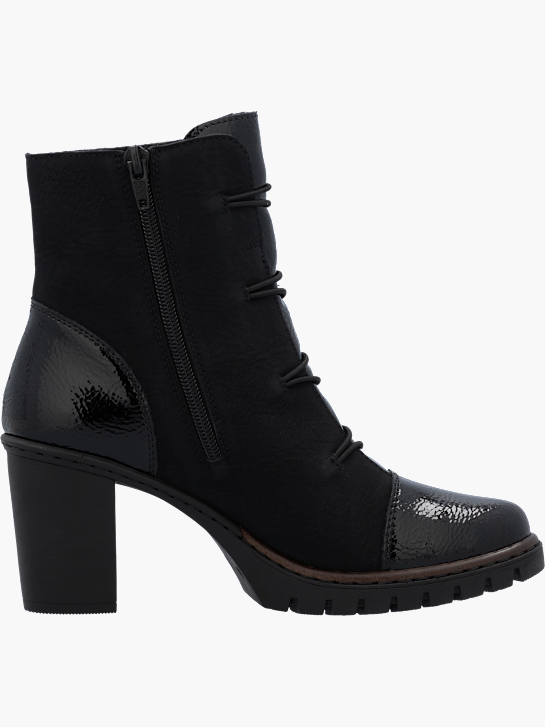 Rieker Damen Stiefeletten Schwarz 142087 4