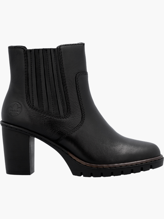 Rieker Damen Stiefeletten Schwarz 142088 1