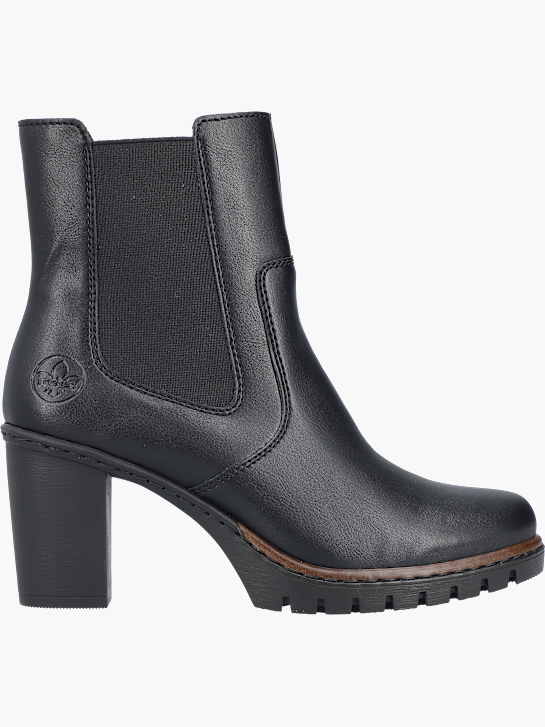 Rieker Damen Stiefeletten Schwarz 142089 1