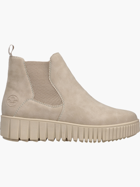 Rieker Damen Chelsea Boots Beige 142100 1