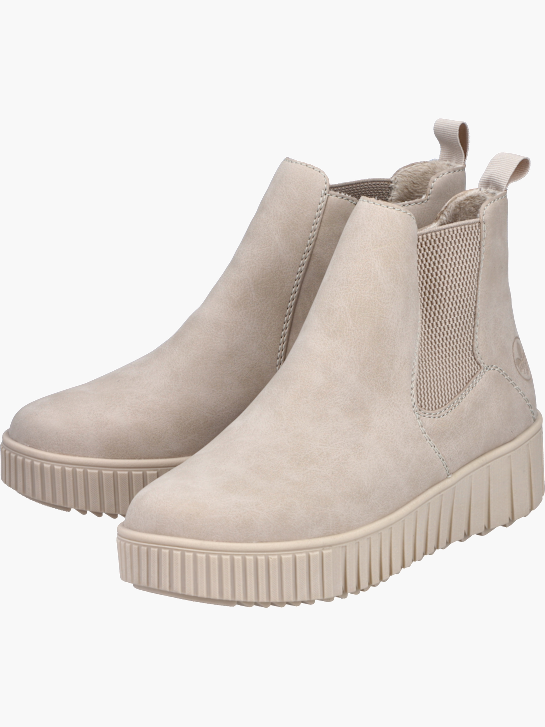 Rieker Damen Chelsea Boots Beige 142100 2