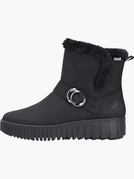Rieker Damen Kurzstiefel Schwarz 142101 2