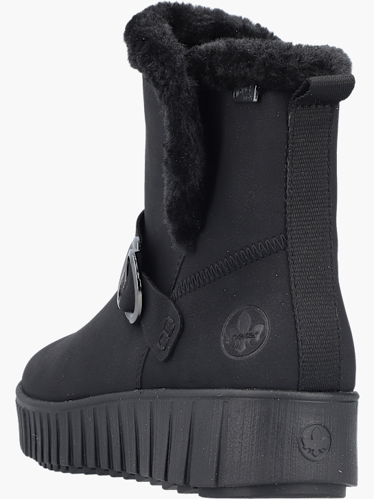 Rieker Damen Kurzstiefel Schwarz 142101 4