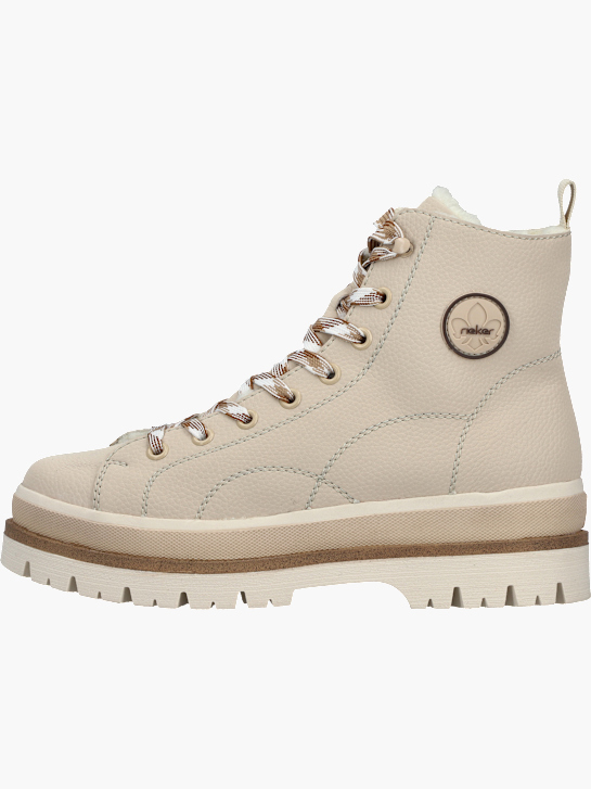 Rieker Damen Schnürstiefel Beige 142102 2