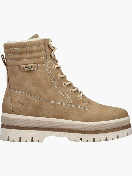 Rieker Damen Schnürstiefel Beige 142103 1