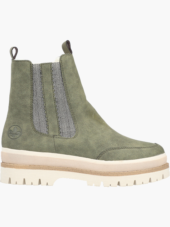 Rieker Damen Chelsea Boots Grün 142105 1