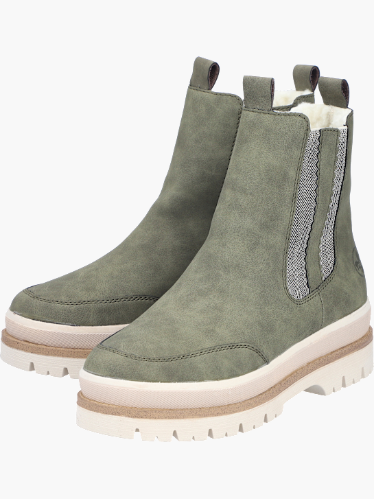 Rieker Damen Chelsea Boots Grün 142105 2