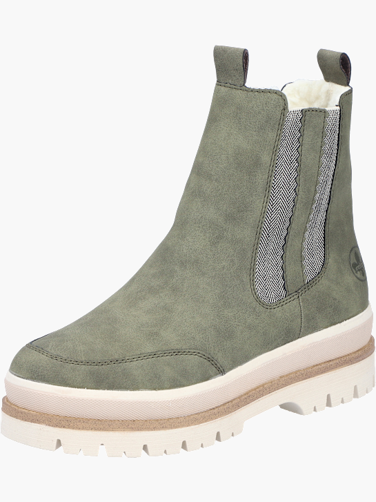 Rieker Damen Chelsea Boots Grün 142105 3
