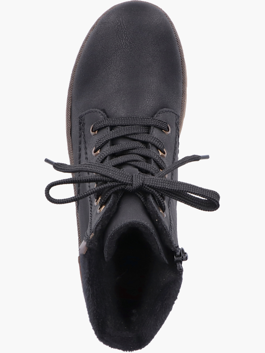 Rieker Damen Schnürstiefel Schwarz 142108 4