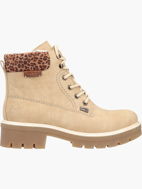 Rieker Damen Schnürstiefel Beige 142111 1