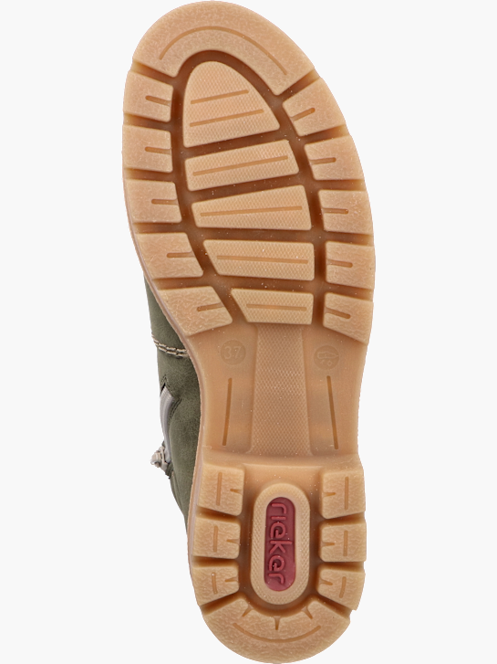Rieker Damen Schnürstiefel Grün 142112 3