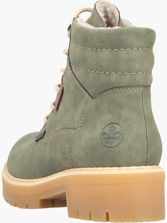 Rieker Damen Schnürstiefel Grün 142112 4