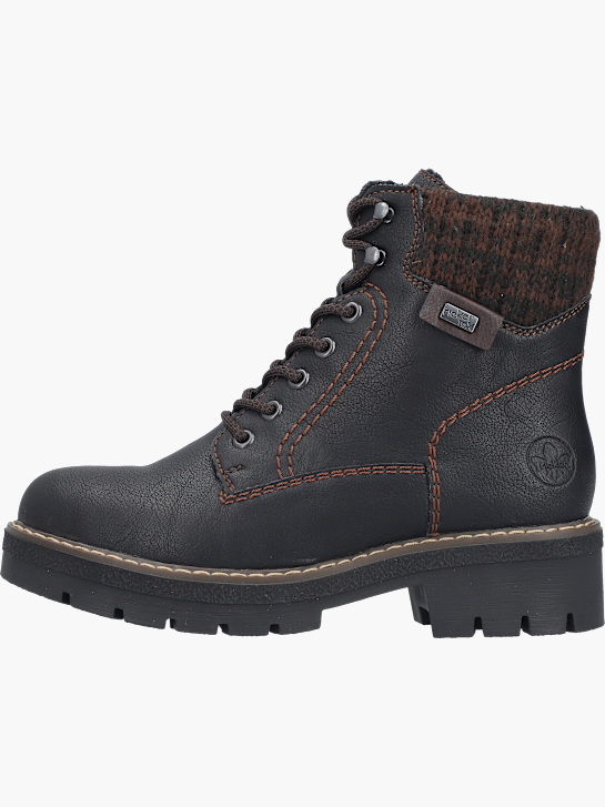 Rieker Damen Schnürstiefel Schwarz 142113 2