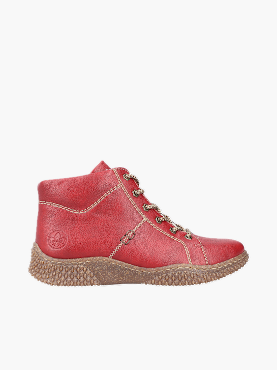 Rieker Damen Schnürstiefel Rot 136682 1