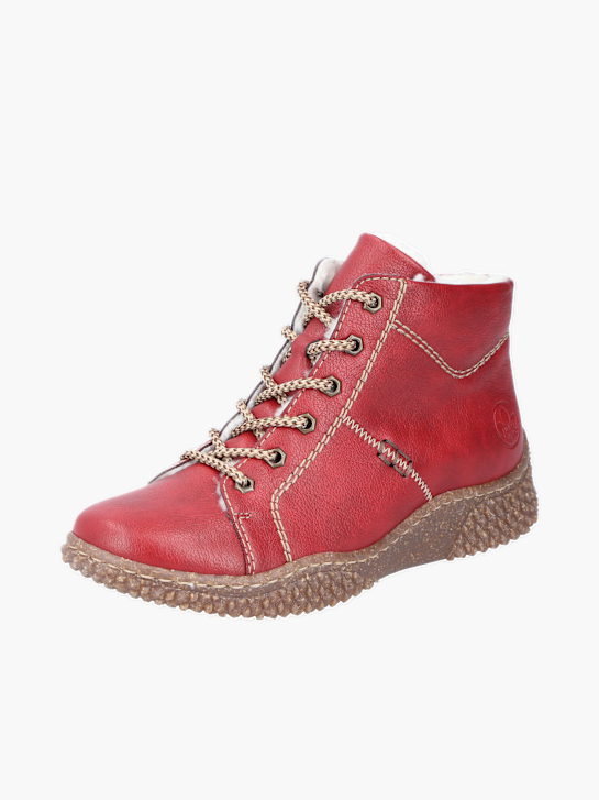 Rieker Damen Schnürstiefel Rot 136682 2