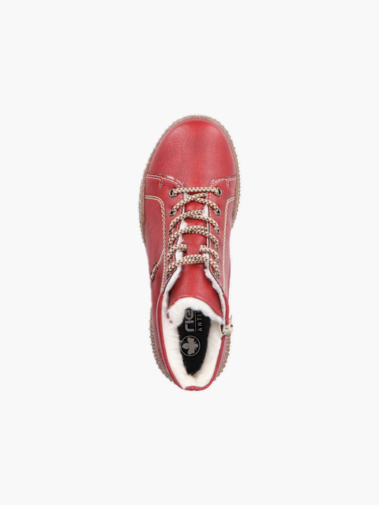Rieker Damen Schnürstiefel Rot 136682 4