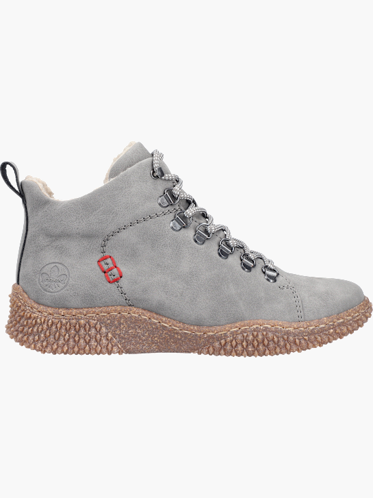 Rieker Damen Schnürstiefel Grau 142116 1