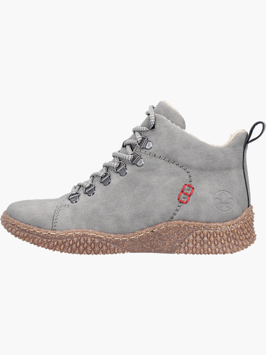 Rieker Damen Schnürstiefel Grau 142116 2