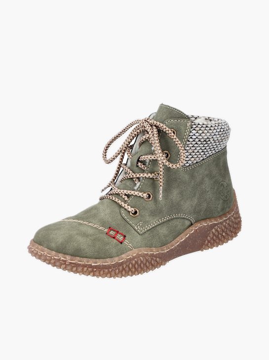 Rieker Damen Schnürstiefel Grün 136683 2