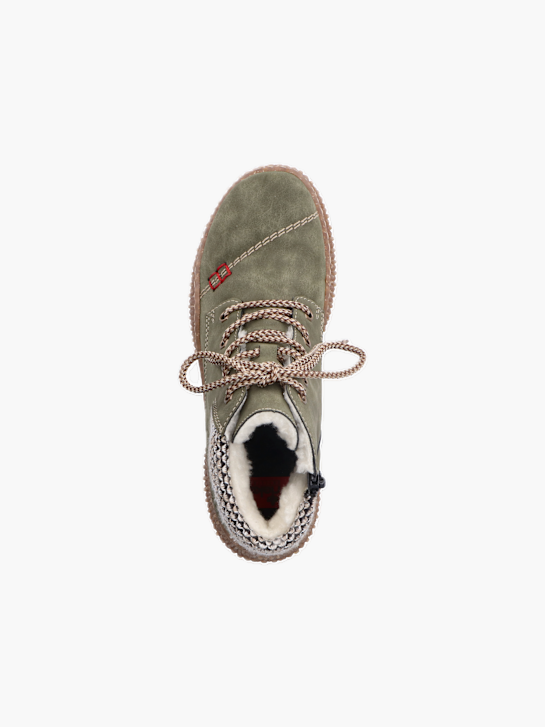 Rieker Damen Schnürstiefel Grün 136683 4