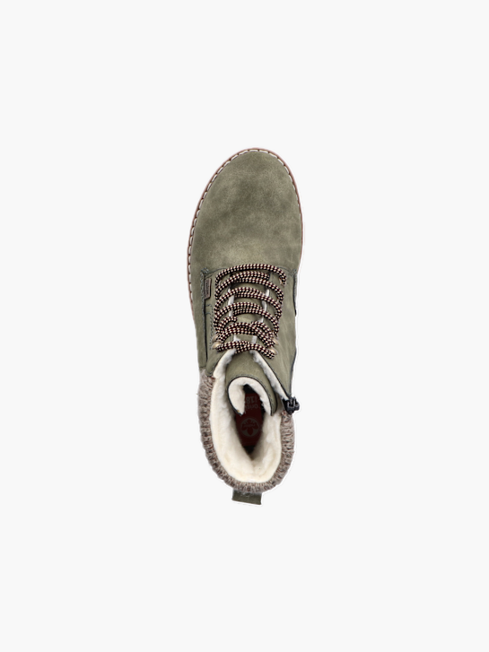 Rieker Damen Schnürstiefel Grün 136687 4