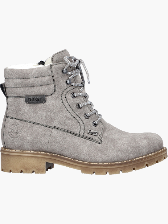 Rieker Damen Schnürstiefel Grau 136688 1
